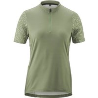 GONSO Damen Shirt Adventure Jersey Halfzip W, Größe 48 in Grün