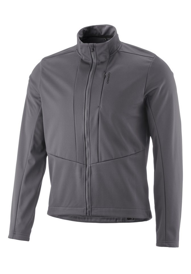 Gonso Fahrradjacke ADVENTURE JACKET SOFTSHELL M Herren Softshell-Jacke, Radjacke slim fit – Bild 3 von 3