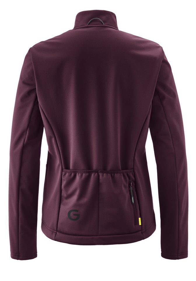 Gonso Fahrradjacke ADVENTURE JACKET SOFTSHELL W Damen Radjacke, atmungsaktiv, Slim Fit – Bild 2 von 5