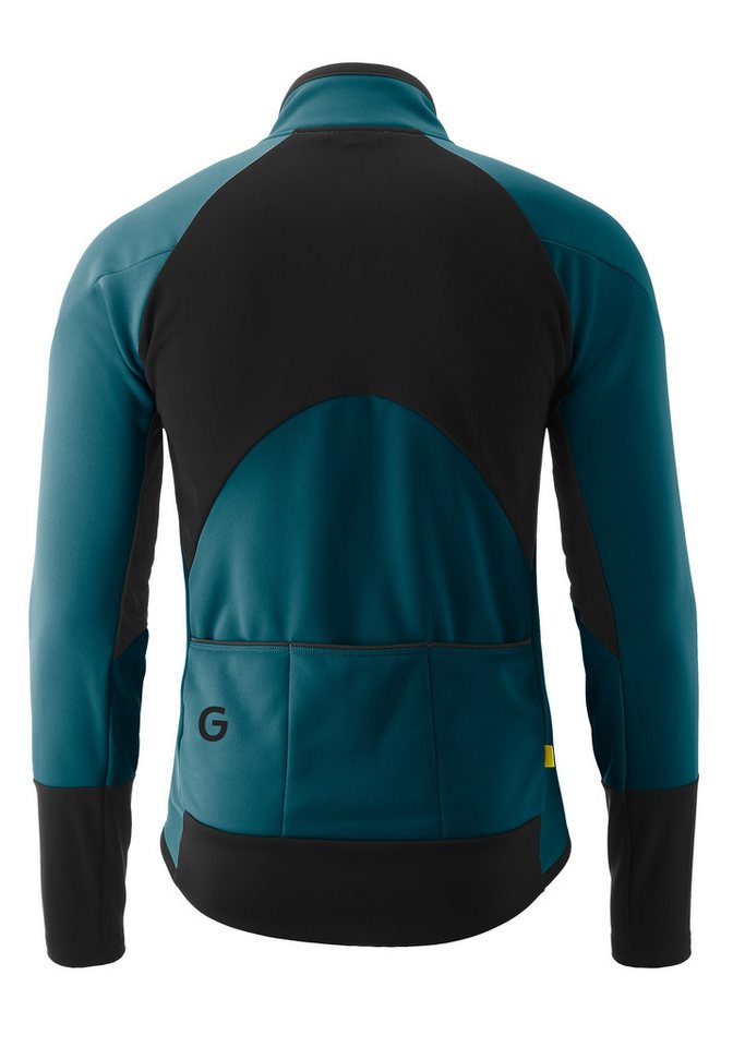 Gonso Fahrradjacke ROAD JACKET SOFTSHELL 2 M Herren Softshell-Jacke, atmungsaktive Radjacke, Tight Fit – Bild 2 von 3