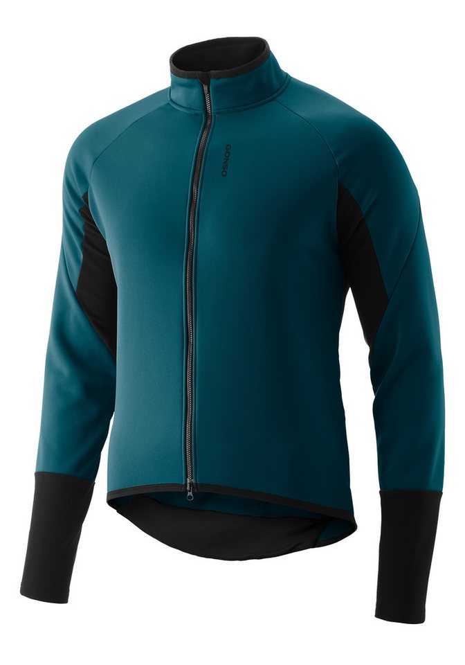Gonso Fahrradjacke ROAD JACKET SOFTSHELL 2 M Herren Softshell-Jacke, atmungsaktive Radjacke, Tight Fit – Bild 3 von 3