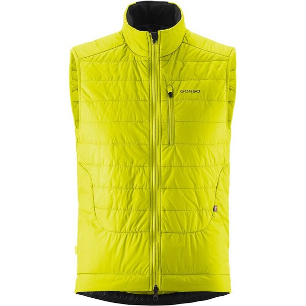 Gonso Funktionsweste Trail Vest Primaloft M wattierte atmungsaktive Herren Weste, hohe Wärmeisolation, Semi Fit