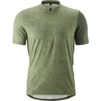 GONSO Herren Shirt Adventure Jersey Halfzip M, Größe 3XL in Grün