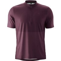 GONSO Herren Shirt Adventure Jersey Halfzip M, Größe S in Rot