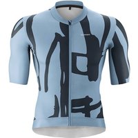 GONSO Herren Shirt Road Jersey Print M, Größe M in Blau
