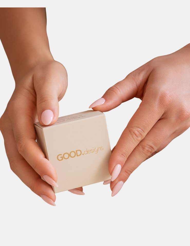 GOOD.designs Paar Creolen Sonne, allergikerfreundlich – Bild 5 von 5