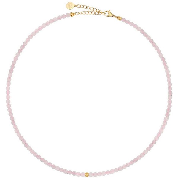 GOOD.designs Perlenkette, allergikerfreundlich, aus echten, naturbelassenen Edelsteinperlen