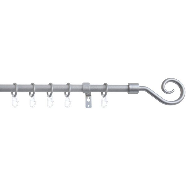 Good Life Gardinenstange Mala, Ø 13 mm, 1-läufig, ausziehbar, verschraubt, Kunststoff, Metall