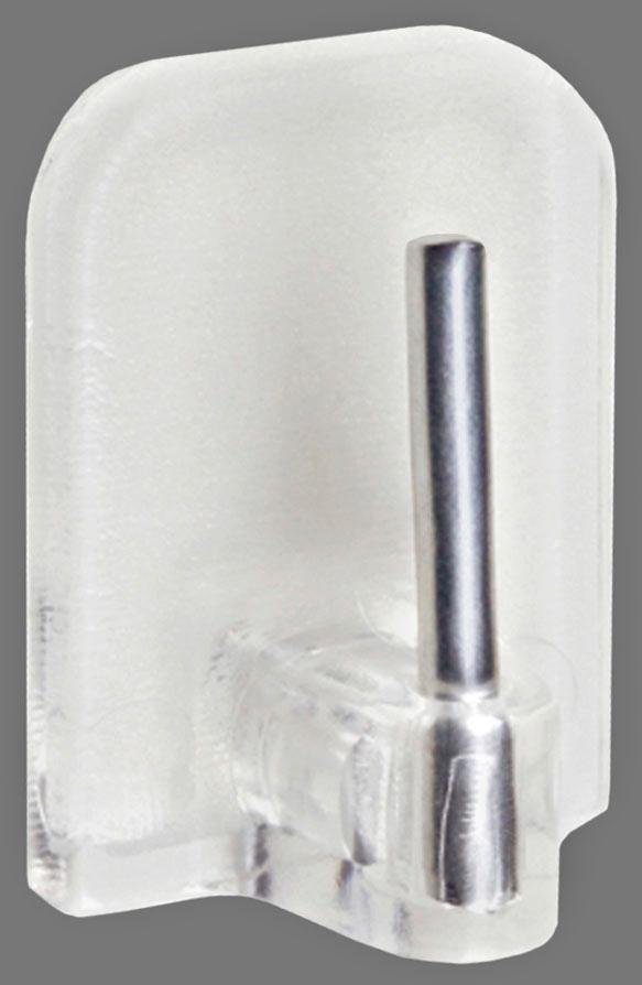 Good Life Gardinenstangenhalter Emi, Vitragenstangen, (Set, 4-St), Klebehalter, für Vitragen-Stangen – Bild 2 von 5