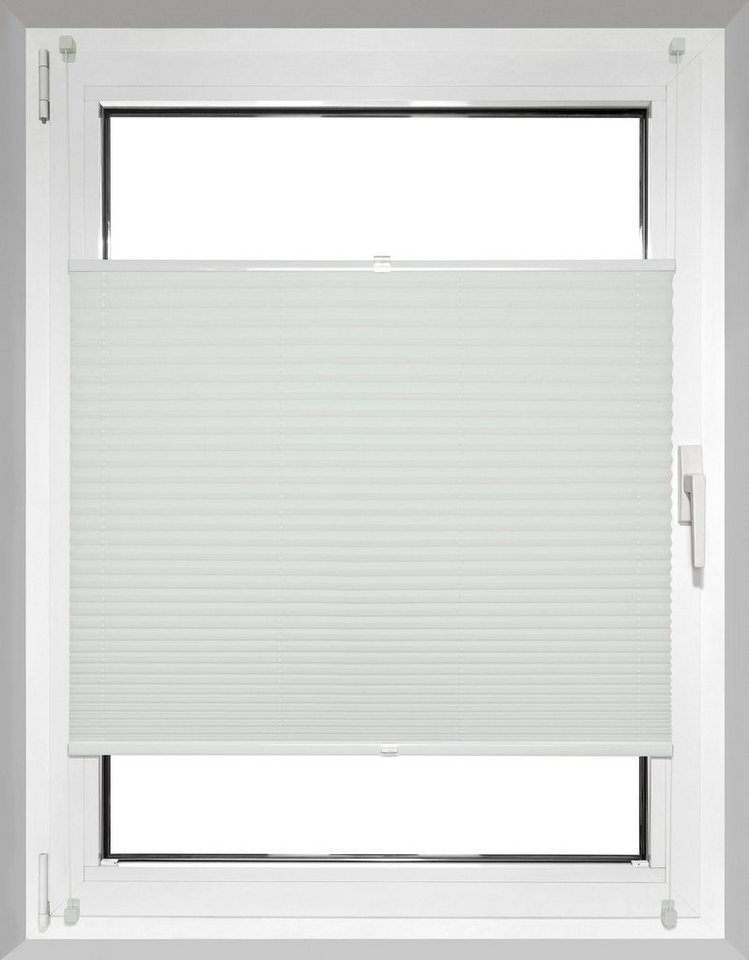 Good Life Plissee Ada, Lichtschutz, ohne Bohren, verspannt, Klemmfix, Lichtschutz – Bild 3 von 5
