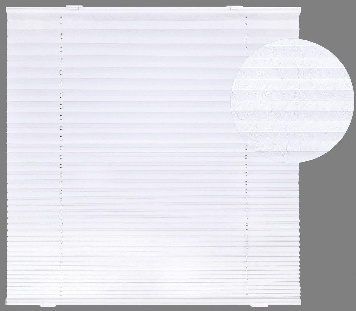 Good Life Plissee Vega, Lichtschutz, ohne Bohren, verspannt, Haftfix, Haftfix, ohne Schrauben, mit Saugnapf – Bild 3 von 5