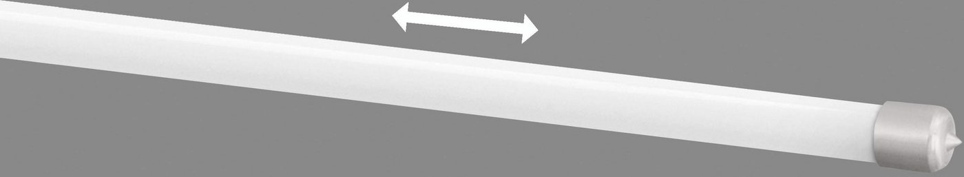 Good Life Scheibenstange Pinn, Ø 9 mm, 1-läufig, ausdrehbar, ohne Bohren, Kunststoff, Metall – Bild 3 von 5