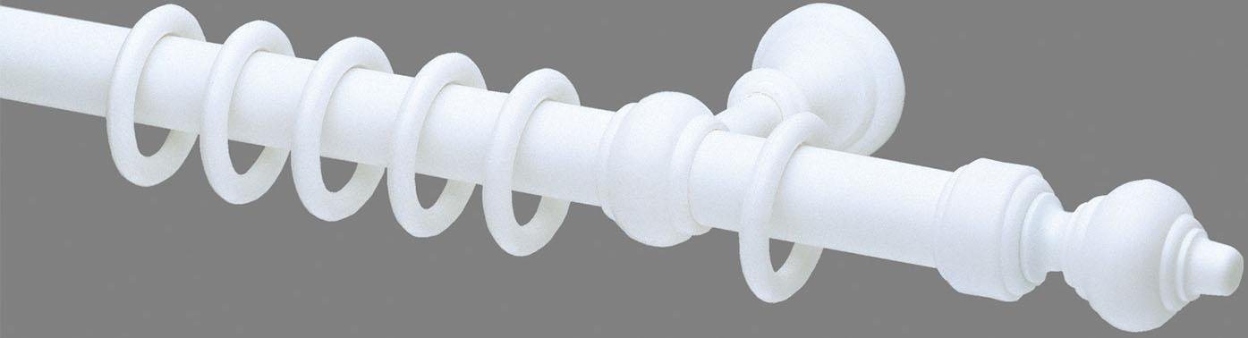 Good Life Vorhangstange Trend, Ø 28 mm, 1-läufig, Fixmaß, verschraubt, Kunststoff, Metall – Bild 2 von 5