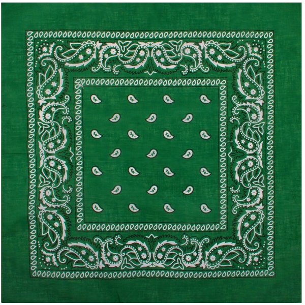 Goodman Design Bandana Kopftuch Halstuch Multifunktionstuch Paisley, 100% Baumwolle