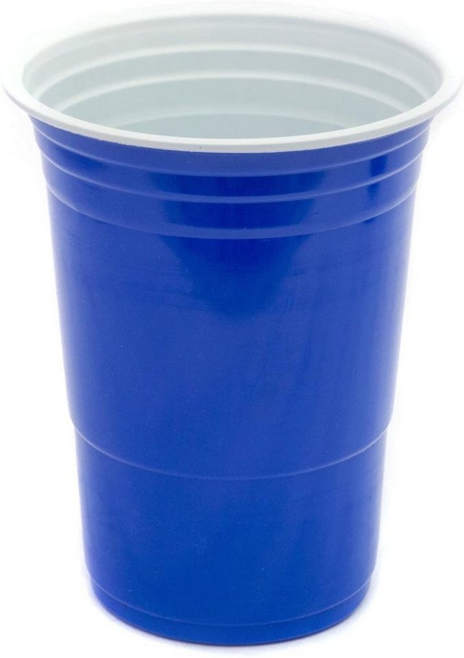 Goods+Gadgets Becher Wiederverwendbare Partybecher 50er Set – Dickwandige Beer Pong Becher, 50-tlg., Plastikbecher, Trinkbecher Getränkebecher – Bild 2 von 5