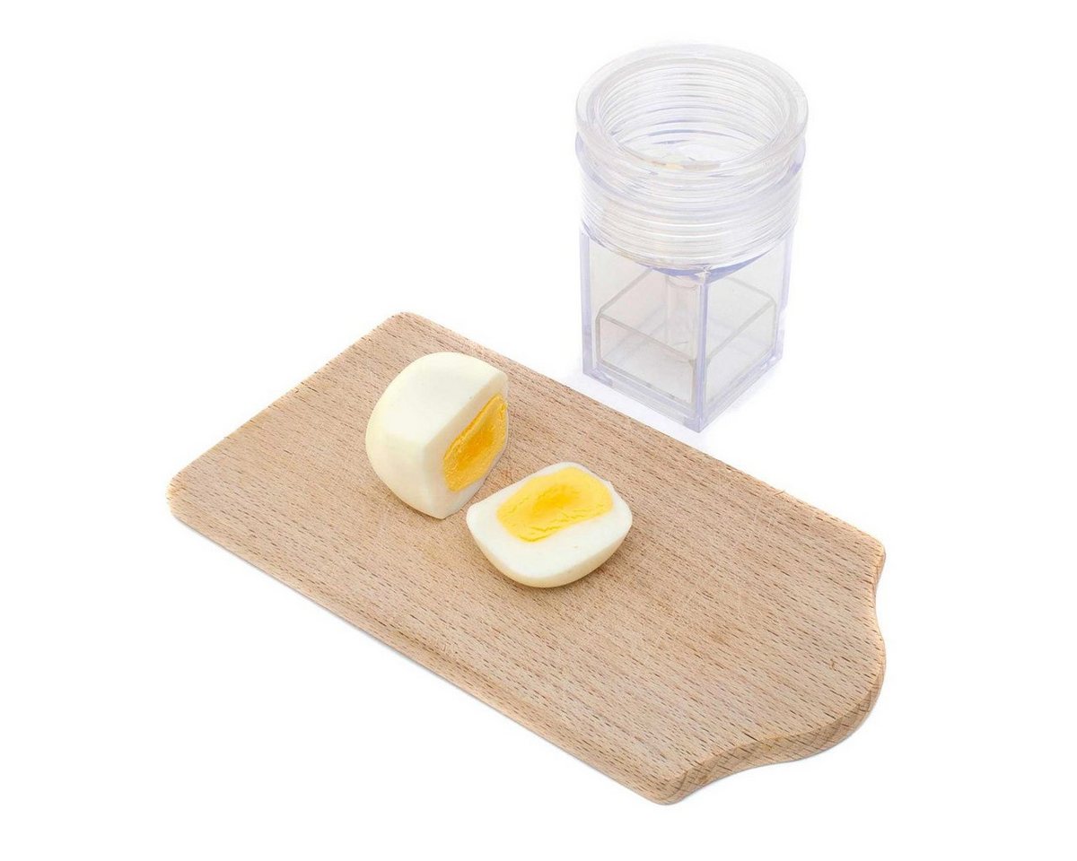 Goods+Gadgets Eierschneider Eierwürfler – Würfelförmige Eier & Eckige Eier für Frühstück & Buffet, (würfelförmige, eckige Eier), Wüfel-Ei-Maschine – Bild 3 von 5