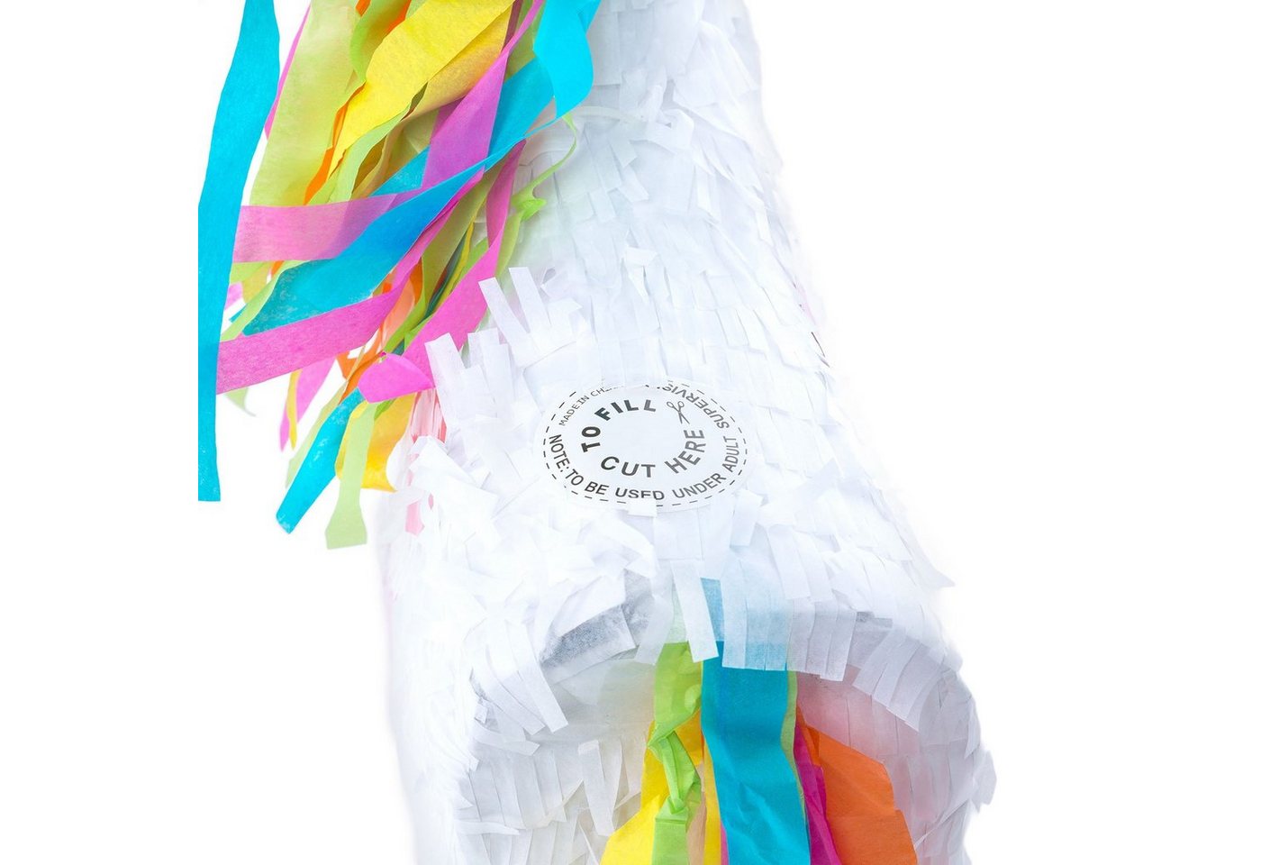 Goods+Gadgets Papierdekoration Papier-Piñata–Befüllbare Party-Piñata für Kindergeburtstage & Formen, Party-Dekoration zum Befüllen – Bild 5 von 5