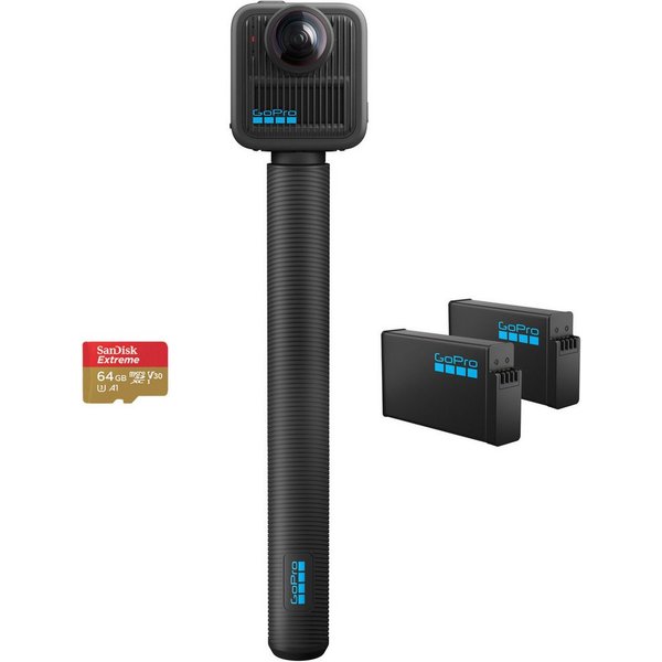 GoPro MAX2 Accessory Hard Bundle 360°-Kamera (8K, WLAN (Wi-Fi), Bluetooth)