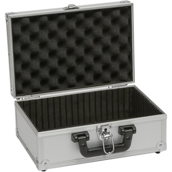 GORANDO Aufbewahrungsbox Transportkoffer BASIC S Lagerkoffer Werkzeugkoffer Schaumstoffpolster