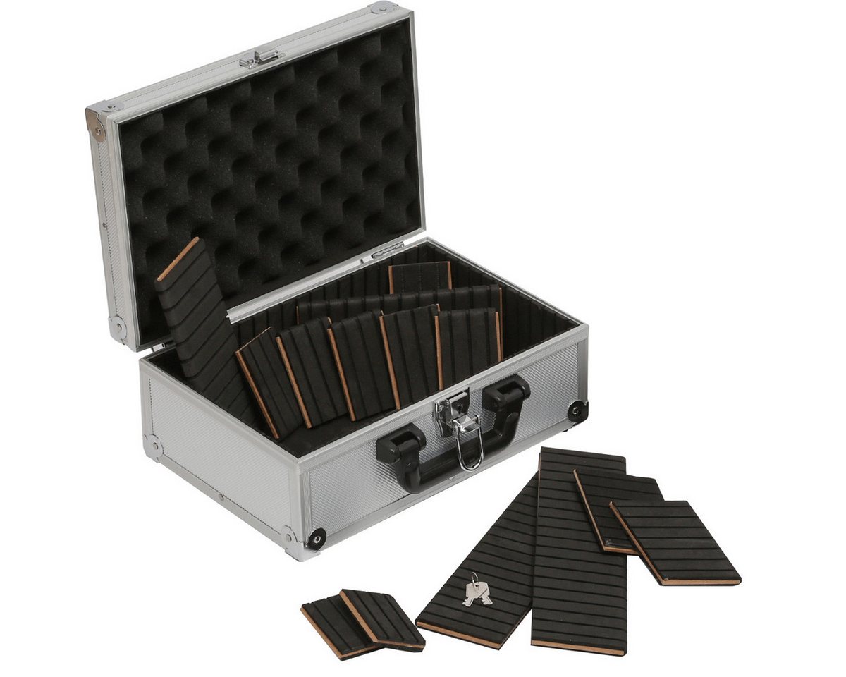 GORANDO Aufbewahrungsbox Transportkoffer BASIC S Lagerkoffer Werkzeugkoffer Schaumstoffpolster – Bild 3 von 5