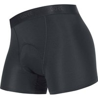 GORE WEAR GORE® C3 Damen Base Layer Boxer+, Größe 36 in Schwarz