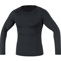 GORE WEAR GORE® M Base Layer Shirt langarm, Größe XL in Schwarz