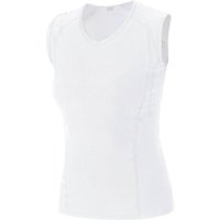 GORE WEAR GORE® M Damen Base Layer Shirt ärmellos, Größe 40 in Weiß