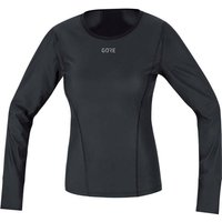 GORE WEAR GORE® M Damen GORE® WINDSTOPPER® Base Layer Shirt langarm, Größe 38 in Schwarz