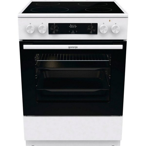 GORENJE Elektro-Standherd GEC6C40WD, Aqua Clean, FastPreheat. In kürzester Zeit bereit zum Backen