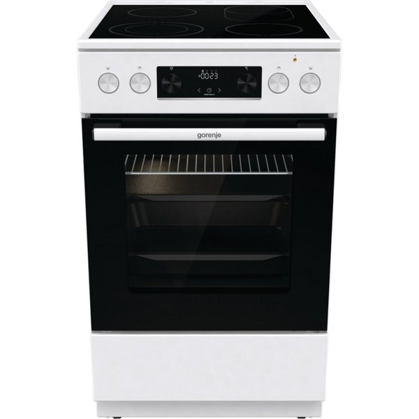 GORENJE Elektro-Standherd GECS5C, mit 2-fach-Teleskopauszug, Aqua Clean, ExtraSteam. Perfekte Backergebnisse auf Knopfdruck