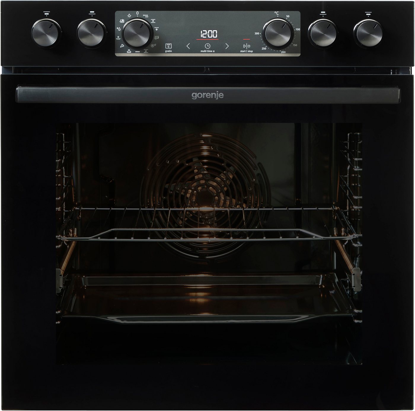 GORENJE Induktions Herd-Set Pacific Induktion 2021, mit 1-fach-Teleskopauszug, Aqua Clean, Pizzafunktion mit 300 °C – perfekt für Pizza, Focaccia und mehr! – Bild 4 von 5