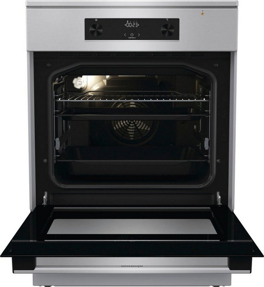 GORENJE Induktions-Standherd GEIT6C60XPG, BridgeZone. Mehr Platz für große Pfannen und Bräter – Bild 4 von 5