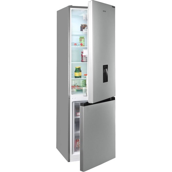 GORENJE Kühl-/Gefrierkombination RK418CPS4WD, 180 cm hoch, 55 cm breit, Wasserspender mit Tank