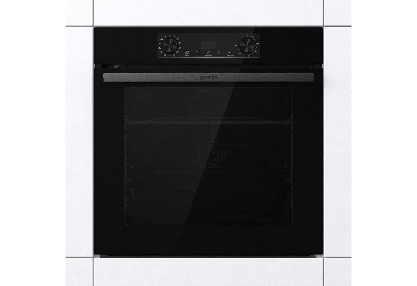 GORENJE Pyrolyse Backofen BPS6737E14X, BPS6737E14BG, mit 1-fach-Teleskopauszug, Pyrolyse-Selbstreinigung, AirFry-Funktion – Bild 2 von 5
