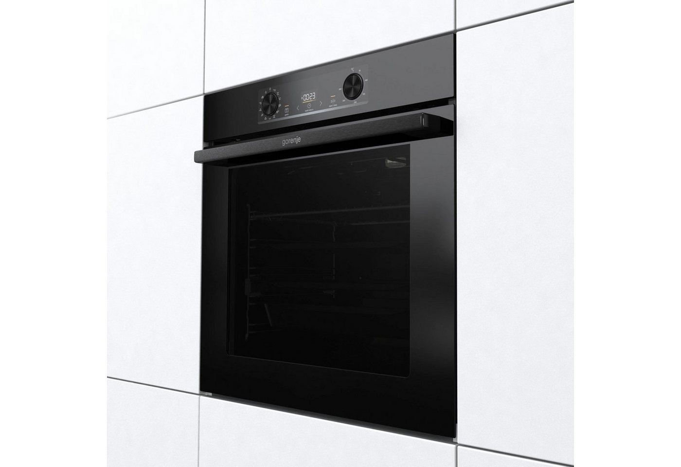 GORENJE Pyrolyse Backofen BPS6737E14X, BPS6737E14BG, mit 1-fach-Teleskopauszug, Pyrolyse-Selbstreinigung, AirFry-Funktion – Bild 4 von 5