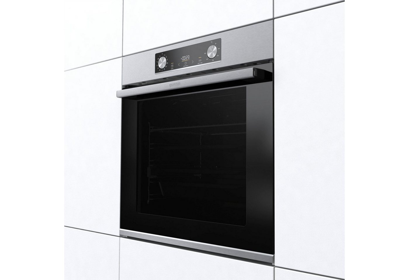 GORENJE Pyrolyse Backofen BPS6737E14X, BPS6737E14BG, mit 1-fach-Teleskopauszug, Pyrolyse-Selbstreinigung, AirFry-Funktion – Bild 5 von 5
