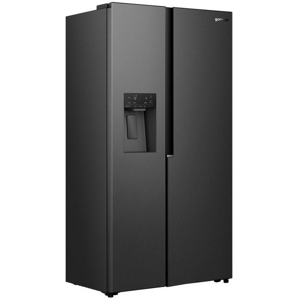 GORENJE Side-by-Side NRS917C61BX, 178,6 cm hoch, 91,1 cm breit, mit Wasser-/Eisspender, kein Festwasseranschluss dank Tank