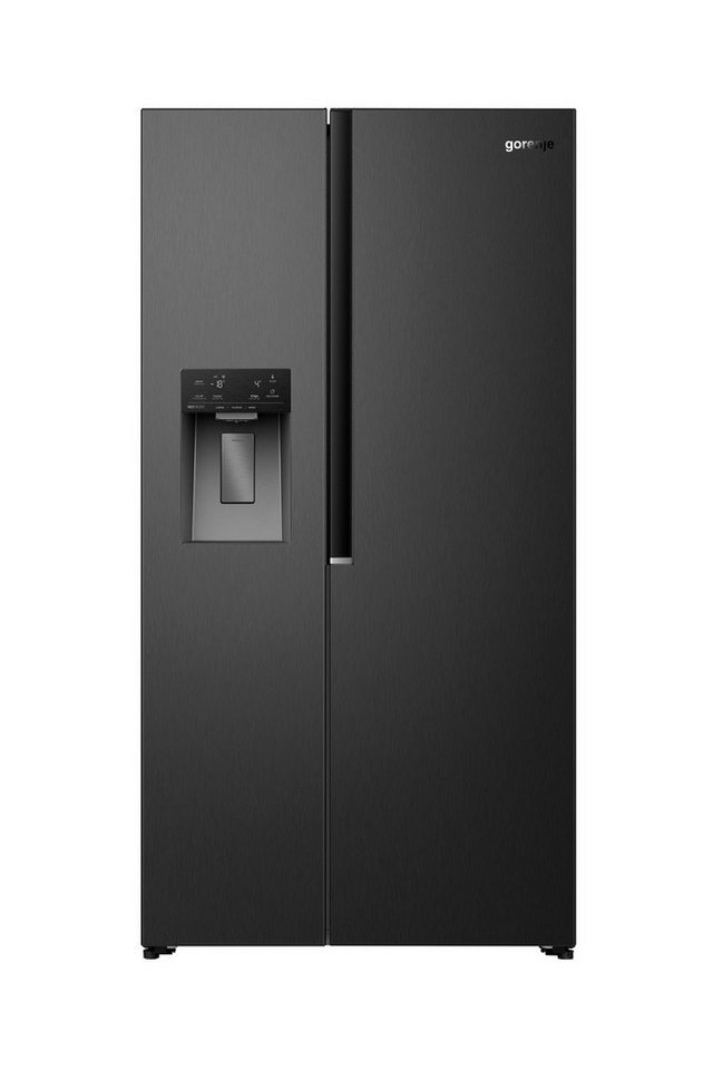 GORENJE Side-by-Side NRS917C61BX, 178,6 cm hoch, 91,1 cm breit, mit Wasser-/Eisspender, kein Festwasseranschluss dank Tank – Bild 2 von 5