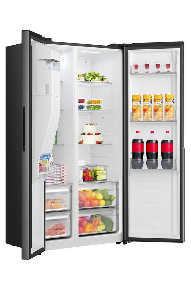 GORENJE Side-by-Side NRS917C61BX, 178,6 cm hoch, 91,1 cm breit, mit Wasser-/Eisspender, kein Festwasseranschluss dank Tank – Bild 5 von 5