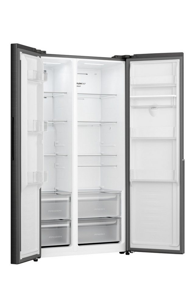 GORENJE Side-by-Side NRS917E41BXWD, 178,6 cm hoch, 91,1 cm breit, MultiAirFlow-System – Bild 5 von 5