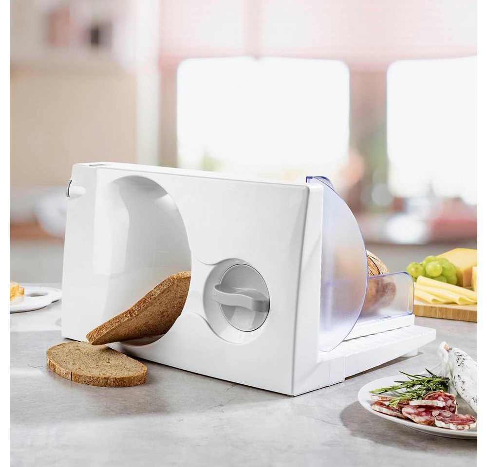 GOURMETmaxx Allesschneider Allesschneider mit Fingerschutz, 150 W, Allesschneider mit Fingerschutz – Bild 2 von 5