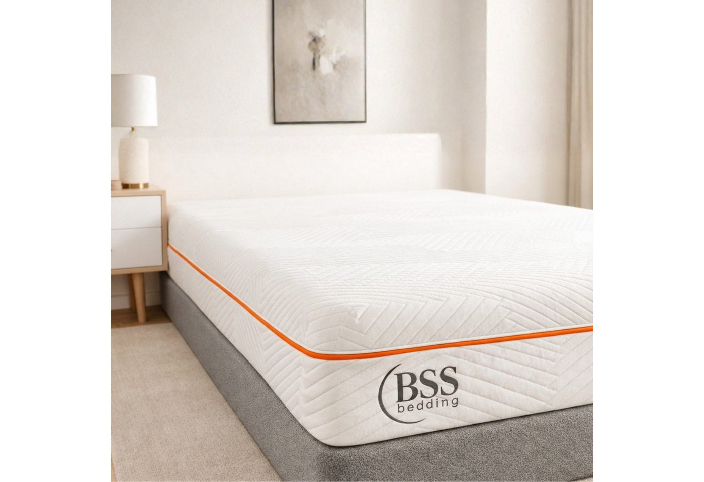 Visco-Matratze Boxspring Matratze, Viscoschaum Matratze Reißverschluss, gowoll, 22 cm hoch, 140x200-160x200 Mattress – Bild 5 von 5