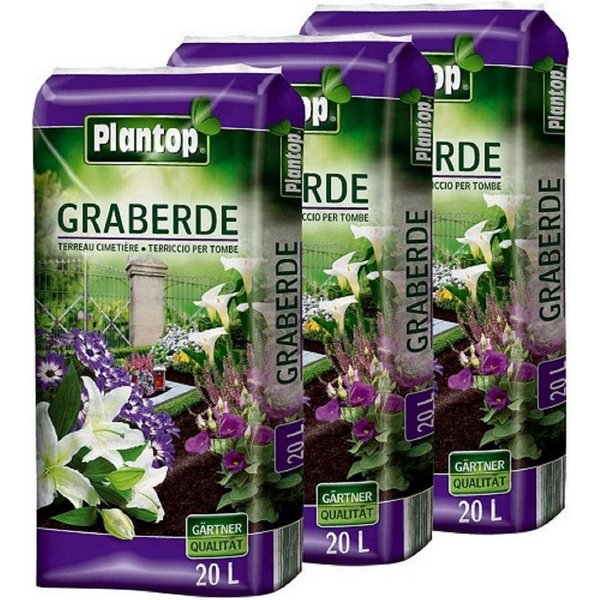 Plantop Graberde Plantop Graberde 3 x 20l