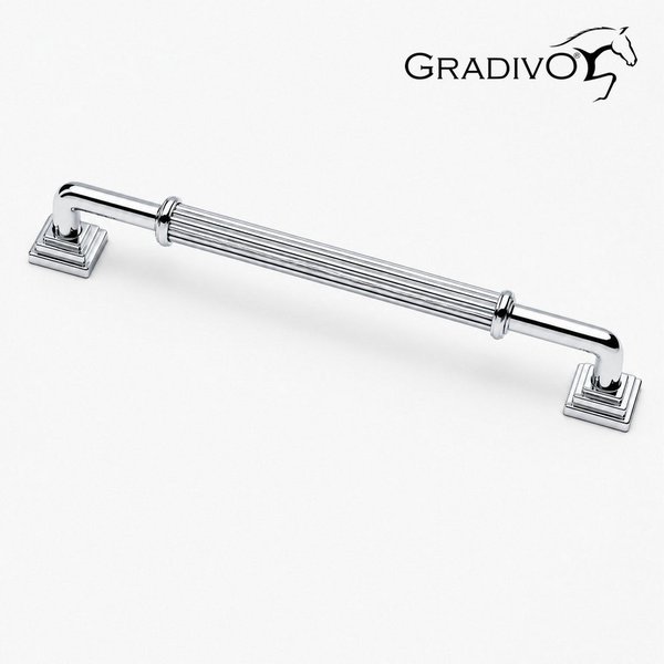 Gradivo Möbelgriff Schrankgriff Bügelgriff 937 - Chrom, 160 mm