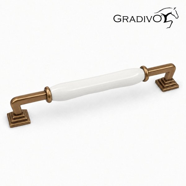 Gradivo Möbelgriff Schrankgriff Bügelgriff 938 - Bronze, 192 mm