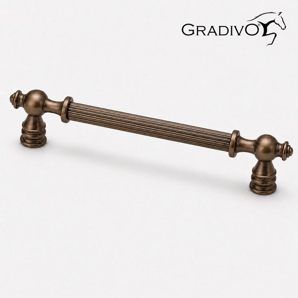 Gradivo Möbelgriff Schrankgriff Bügelgriff 953 - Bronze, 128 mm