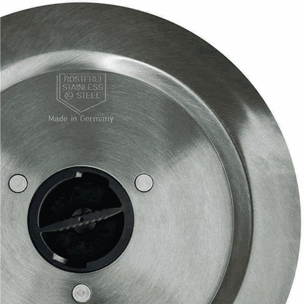 Graef Allesschneider Edelstahlmesser EVO und SlicedKitchen, Messer, glattes Ersatzmesser für Allesschneide,r EVO-Serie, stahlgrau