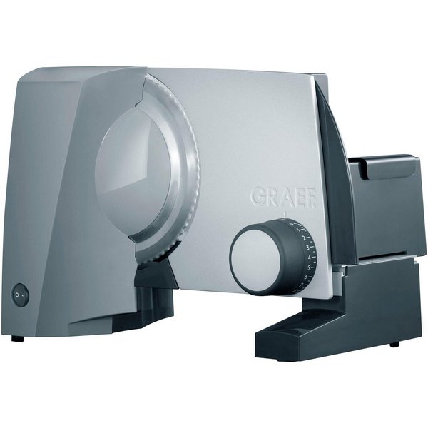 Graef Allesschneider G52 TWIN, grau, 170 W, Gratis Schinkenmesser im Wert von 34,99€ UVP