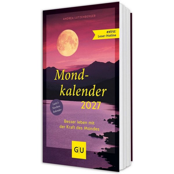 Mondkalender 2027 Besser leben mit der Kraft des Mondes - Körperpflege / Andrea Lutzenberger