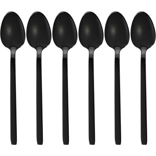GRÄWE Espressolöffel (6 Stück), Espressolöffel 6 Stück, Edelstahl - Titan, Serie LISSABON